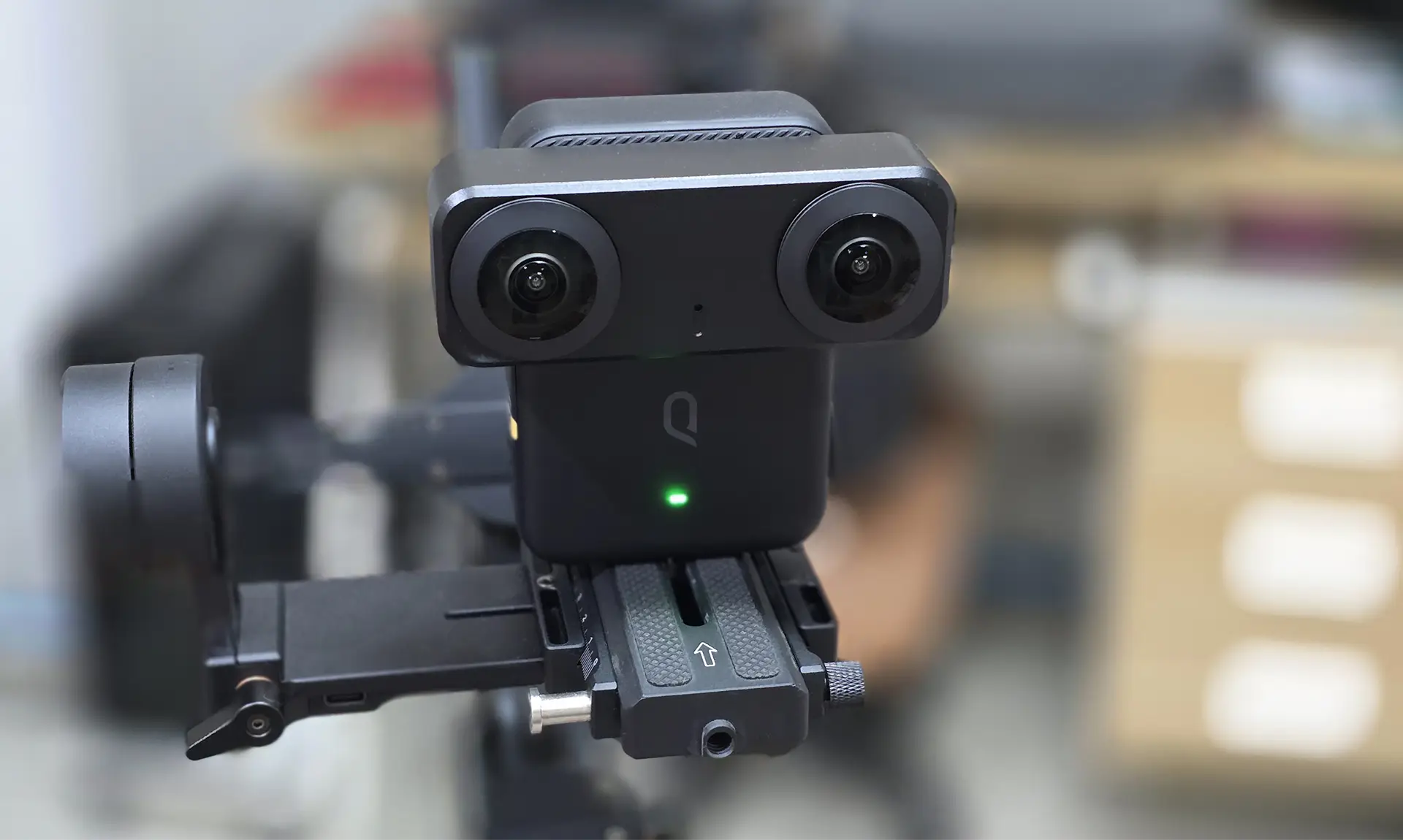 กล้องถ่าย 3D VR180 รุ่น Q3U VR180 CNC บอดี้อลูมิเนียม อัปเกรดจาก Kandao Qoocam EGO